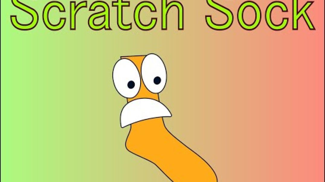 ⁣Scratch Sock