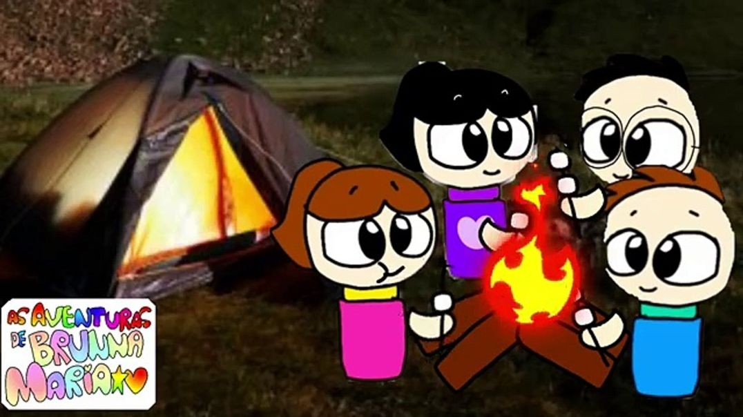 As aventuras de Brunna Maria|A Brunna Dormiu sozinha no Acampamento