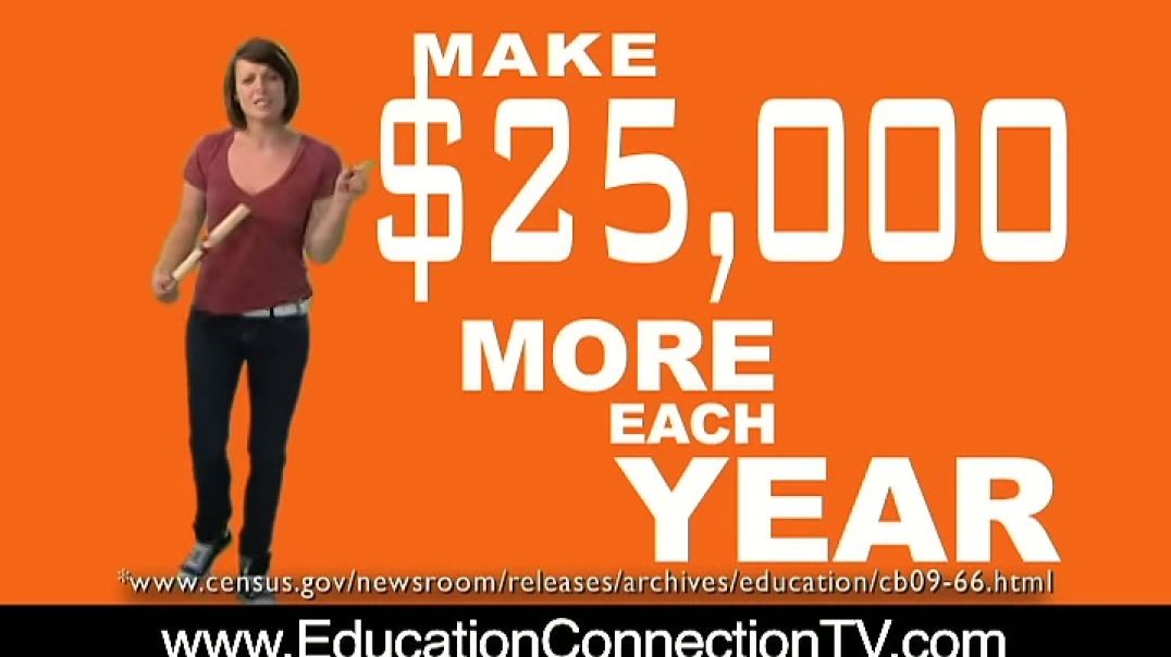 Education Connection Girl Commercial