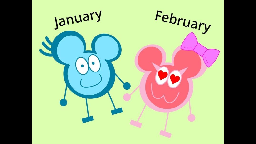 If Months were Mouseheadz characters